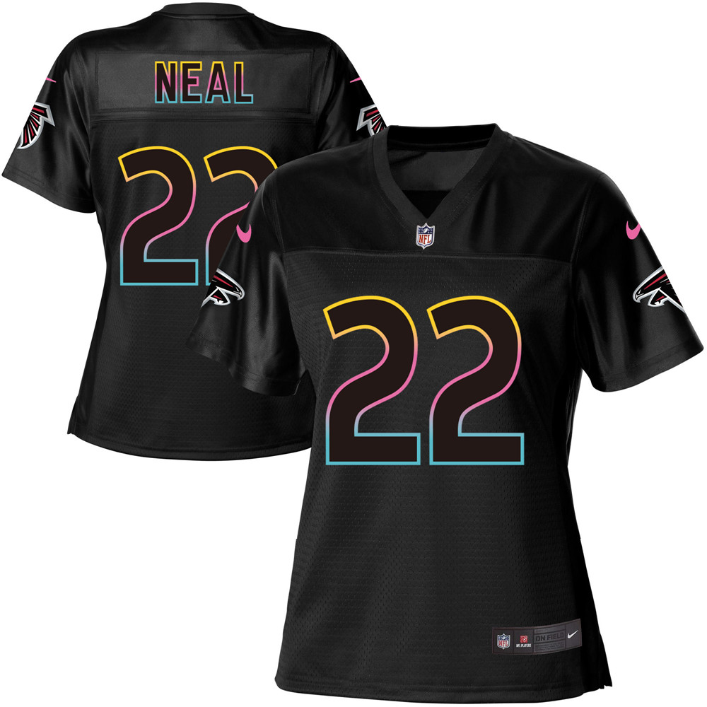 Women's Game Keanu Neal Nike Jersey Black - #22 Fashion NFL Atlanta Falcons